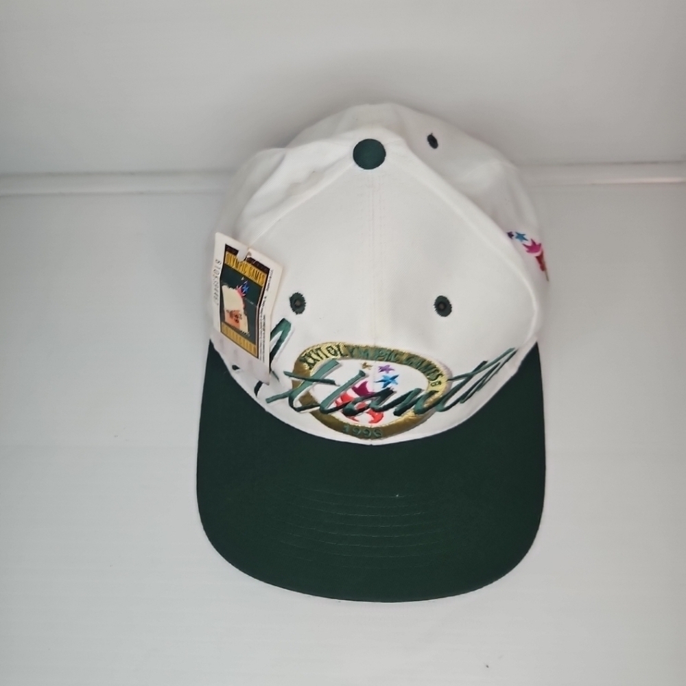 Vintage 1996 Atlanta XXVI Olympic Games Embroidered Snapback Hat,New With Tags